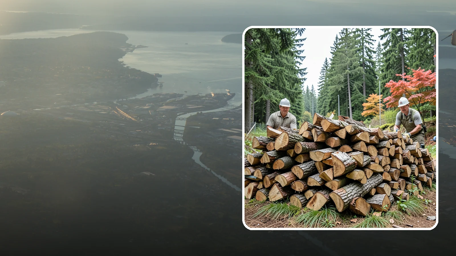Three Cord Firewood in Fife, Pierce County, WA - Three full cords of seasoned firewood for the heaviest home heating and long-season demand.