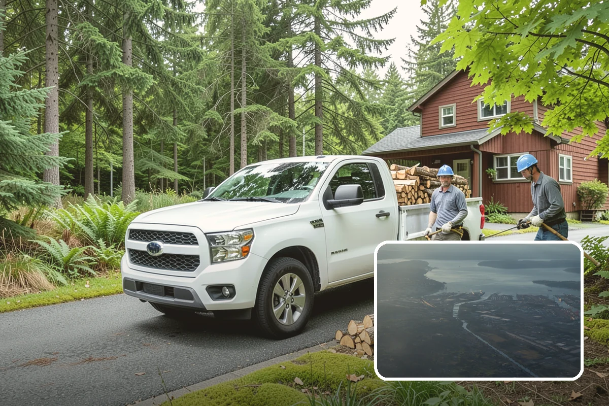 Three Cord Firewood in Fife, Pierce County, WA - A deep reserve for whole-winter wood heating