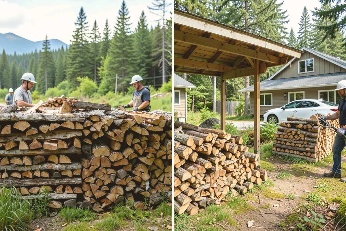 Three Cord Firewood in Index, Snohomish County, WA - Confirm your three-cord order and access details