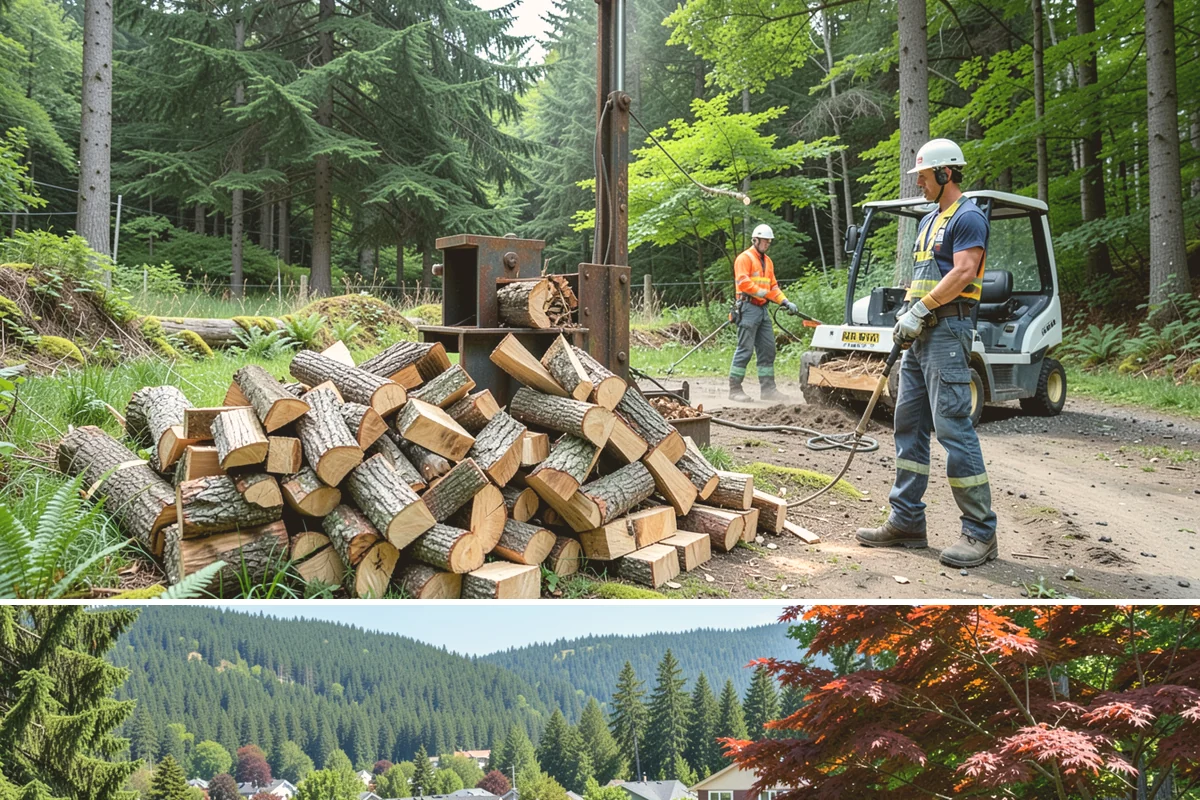 Three Cord Firewood in Index, Snohomish County, WA - Order three cords in late summer to guarantee a full winter's reserve before demand peaks.
