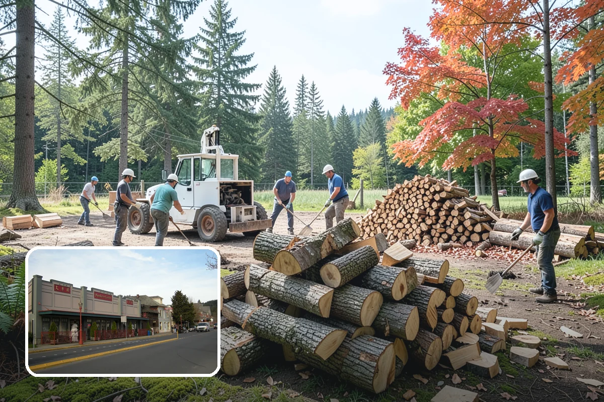Three Cord Firewood in Issaquah, King County, WA - A deep reserve for whole-winter wood heating