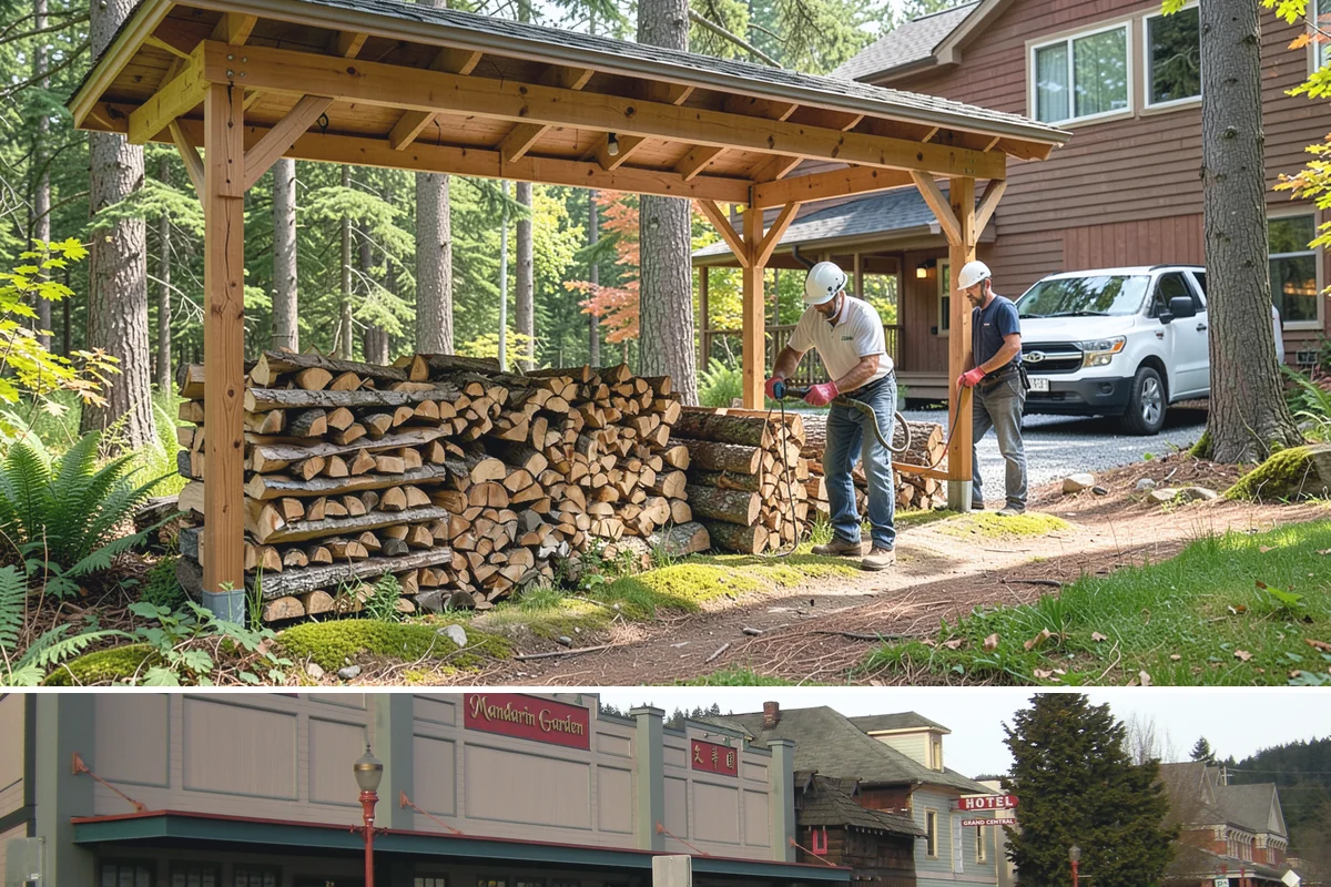 Three Cord Firewood in Issaquah, King County, WA - Order three cords in late summer to guarantee a full winter's reserve before demand peaks.