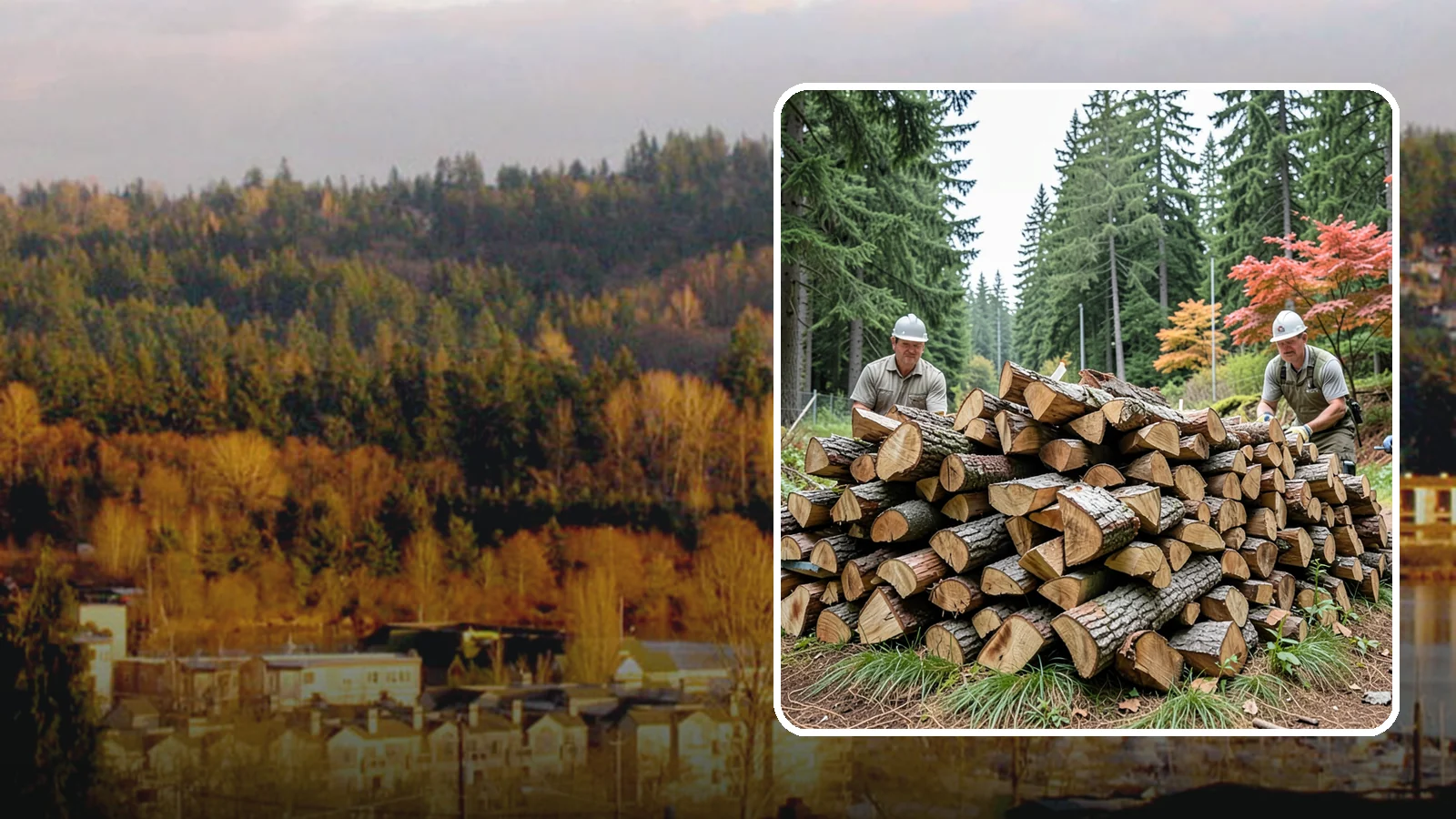 Three Cord Firewood in Kenmore, King County, WA - Three full cords of seasoned firewood for the heaviest home heating and long-season demand.