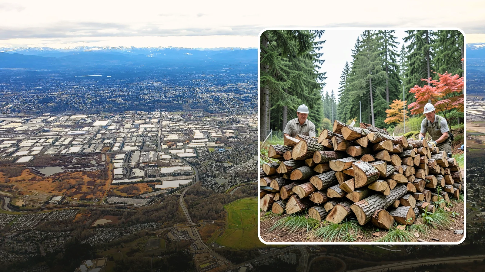 Three Cord Firewood in Kent, King County, WA - Three full cords of seasoned firewood for the heaviest home heating and long-season demand.