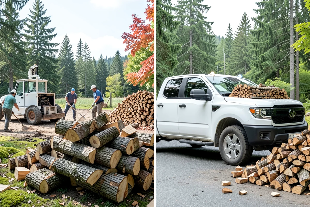 Three Cord Firewood in Lake Forest Park, King County, WA - Confirm your three-cord order and access details