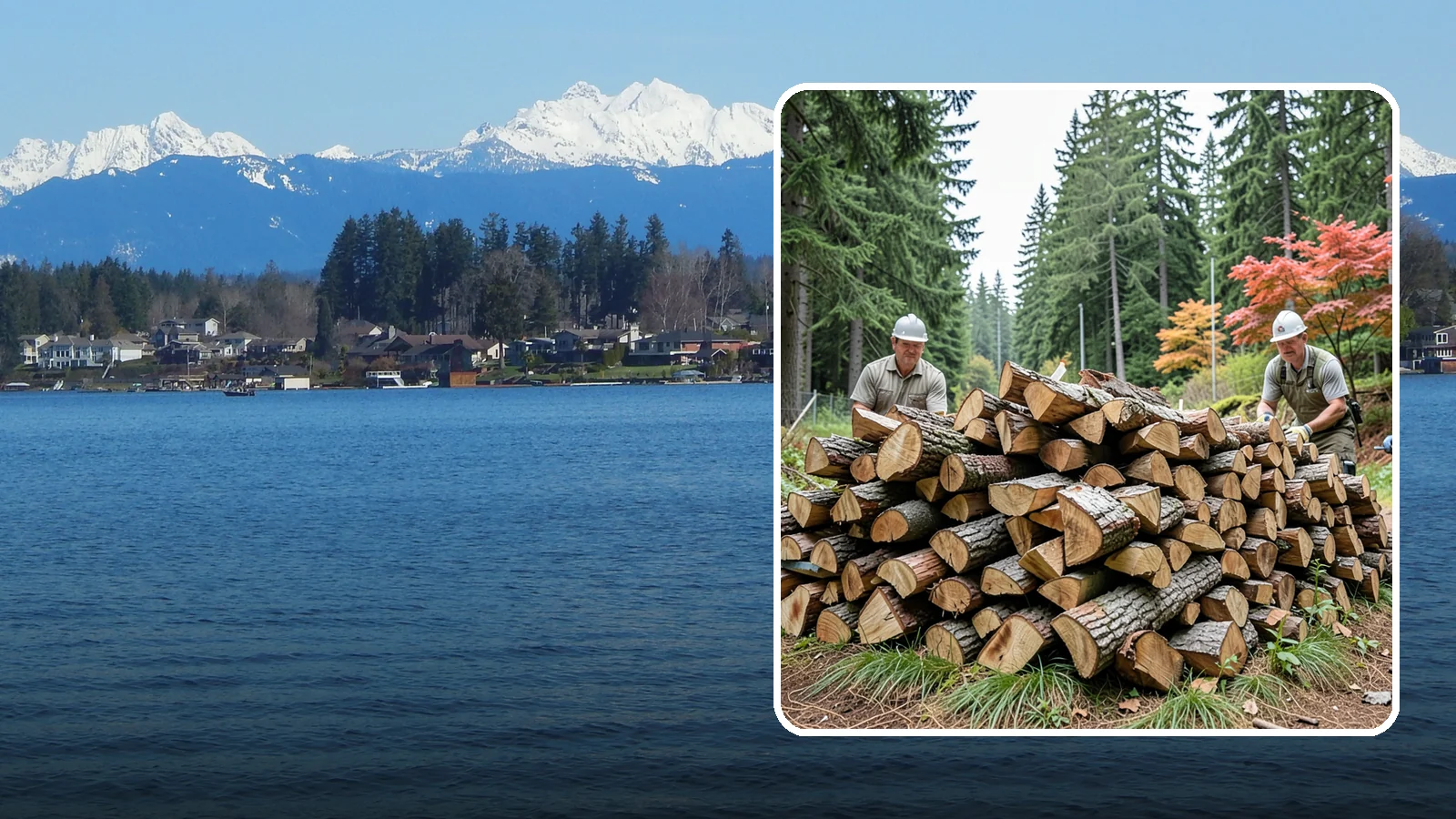 Three Cord Firewood in Lake Stevens, Snohomish County, WA - Three full cords of seasoned firewood for the heaviest home heating and long-season demand.