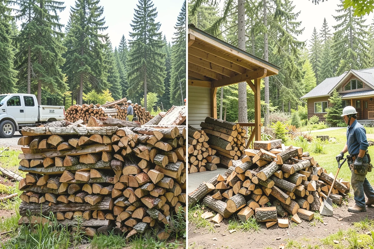 Three Cord Firewood in Lake Stevens, Snohomish County, WA - Confirm your three-cord order and access details