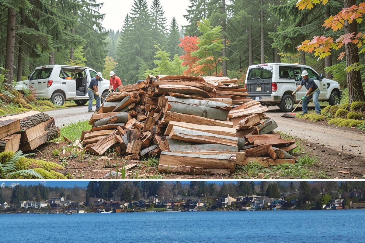 Three Cord Firewood in Lake Stevens, Snohomish County, WA - Order three cords in late summer to guarantee a full winter's reserve before demand peaks.