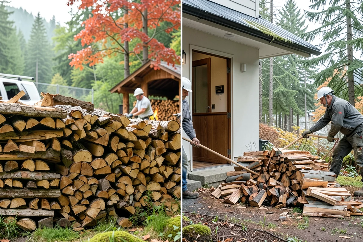 Three Cord Firewood in Lakewood, Pierce County, WA - Confirm your three-cord order and access details