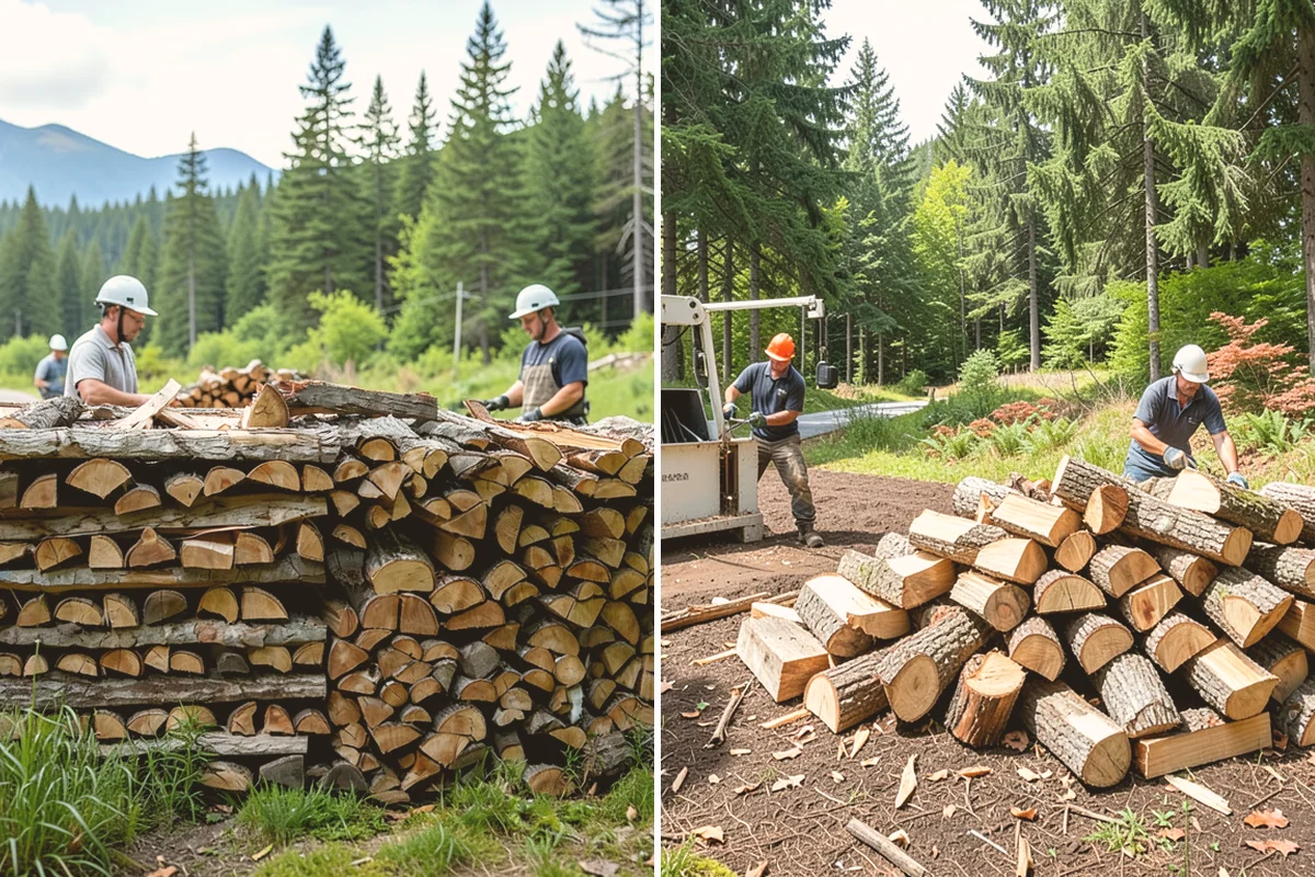 Three Cord Firewood in Langley, WA - Confirm your three-cord order and access details