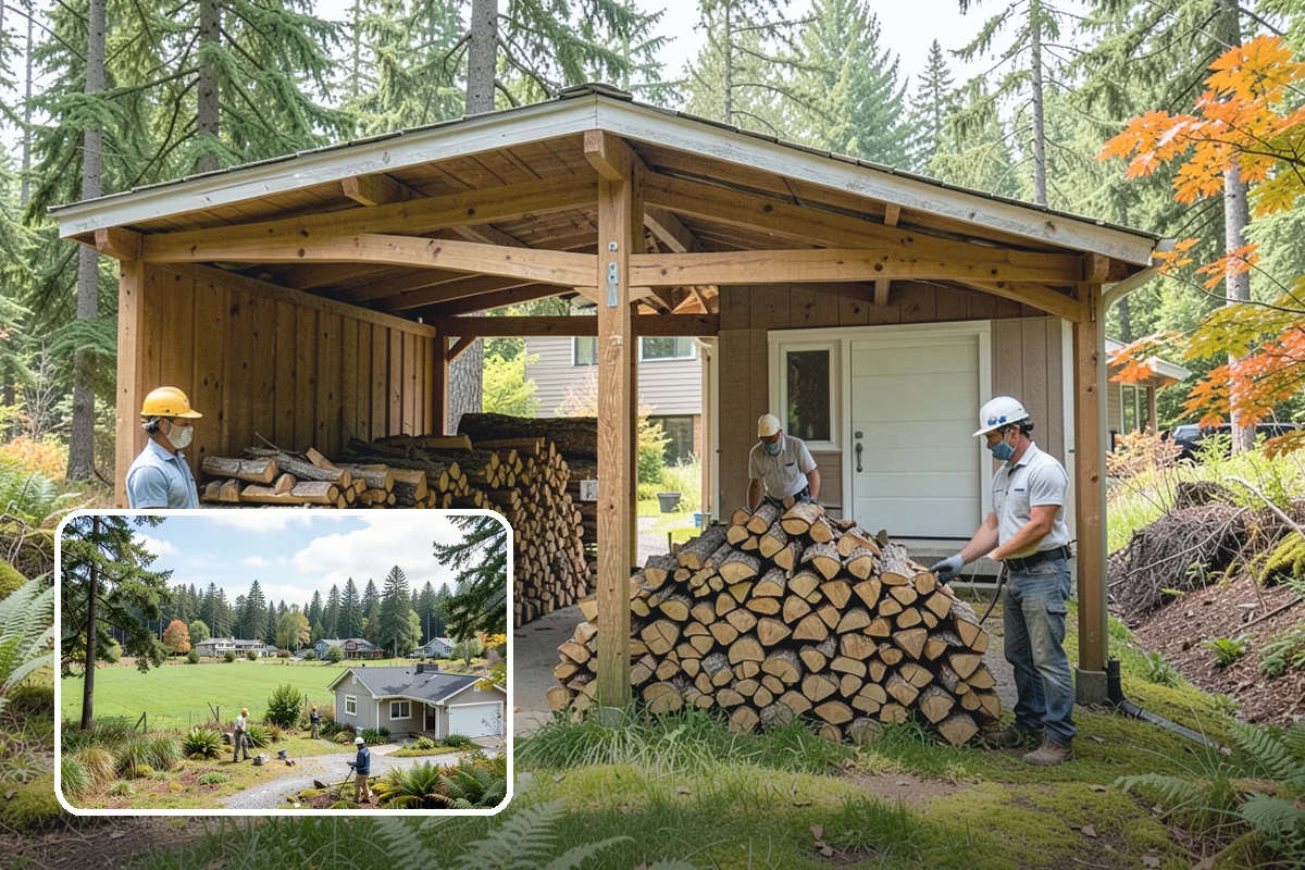 Three Cord Firewood in Lyman, Skagit County, WA - A deep reserve for whole-winter wood heating