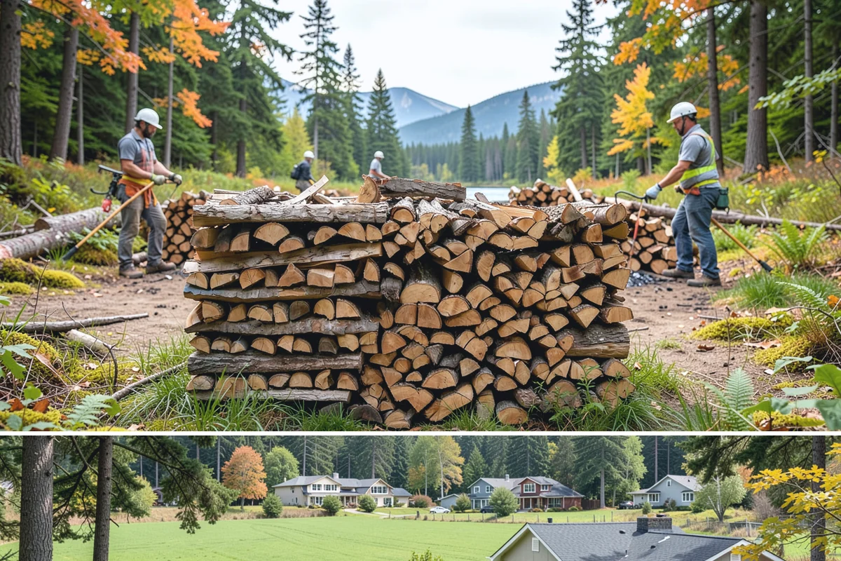 Three Cord Firewood in Lyman, Skagit County, WA - Order three cords in late summer to guarantee a full winter's reserve before demand peaks.