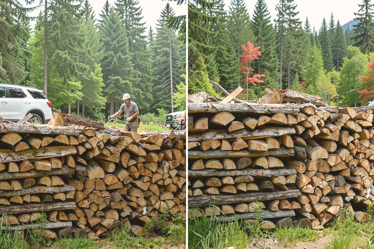 Three Cord Firewood in Lynnwood, Snohomish County, WA - Confirm your three-cord order and access details