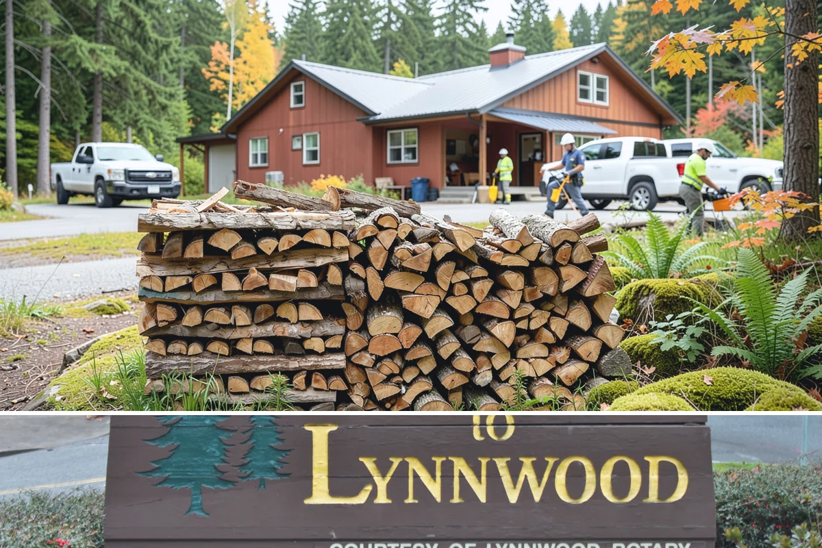 Three Cord Firewood in Lynnwood, Snohomish County, WA - Order three cords in late summer to guarantee a full winter's reserve before demand peaks.