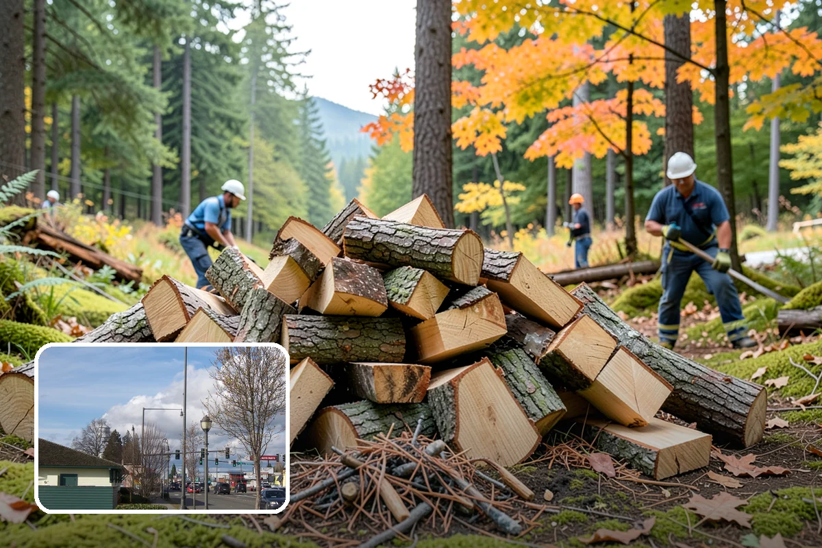 Three Cord Firewood in Marysville, Snohomish County, WA - A deep reserve for whole-winter wood heating