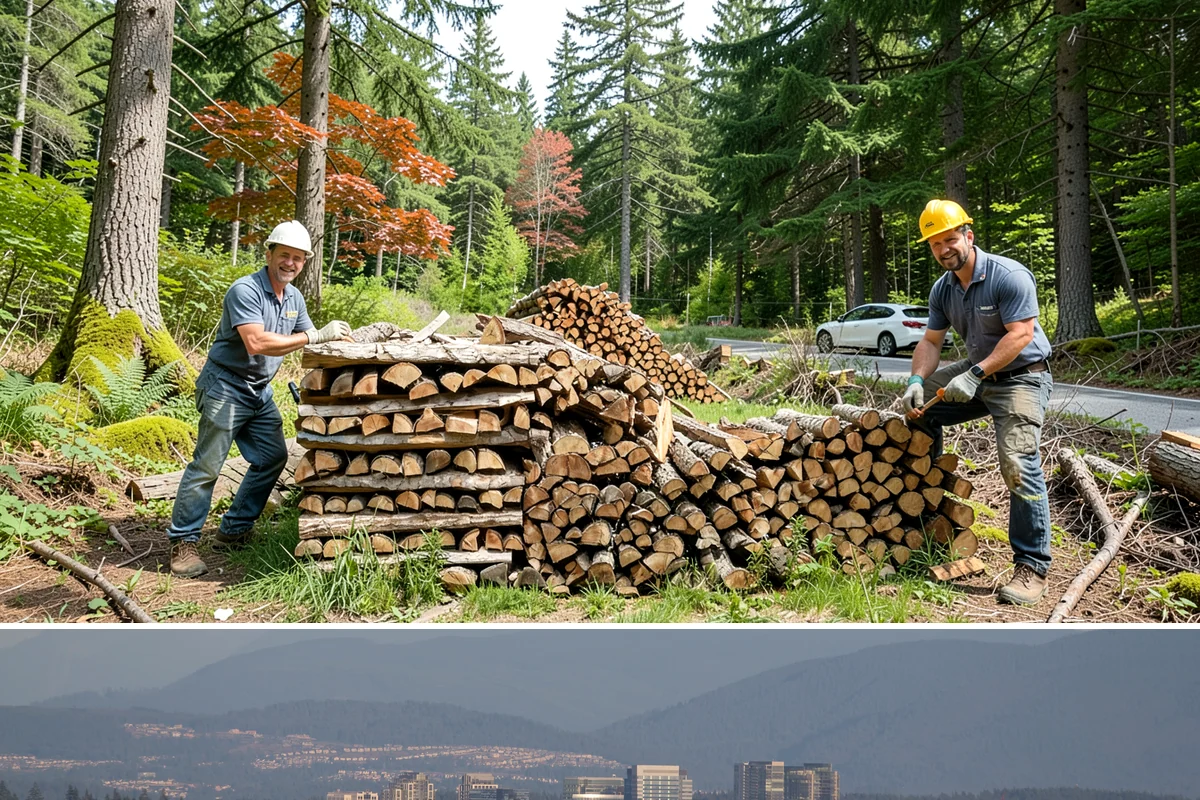 Three Cord Firewood in Medina, King County, WA - Order three cords in late summer to guarantee a full winter's reserve before demand peaks.