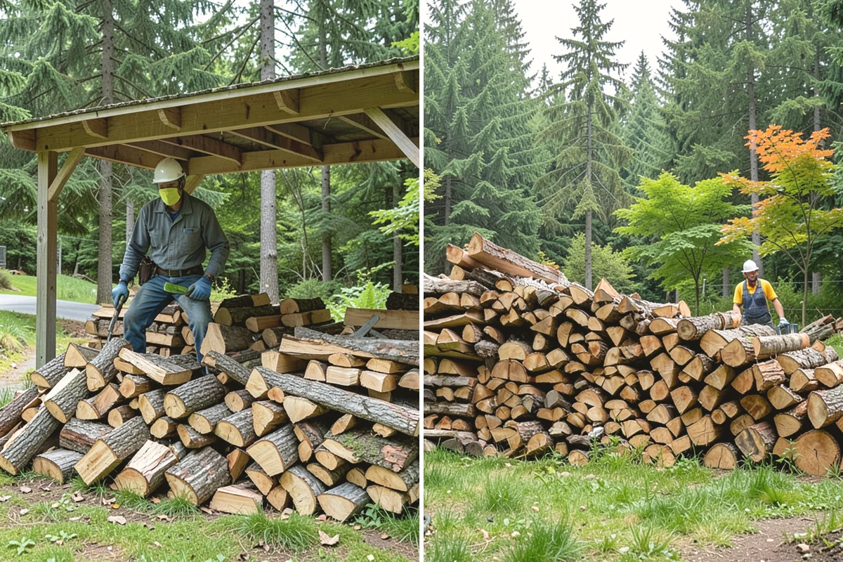 Three Cord Firewood in Mill Creek, Snohomish County, WA - Confirm your three-cord order and access details