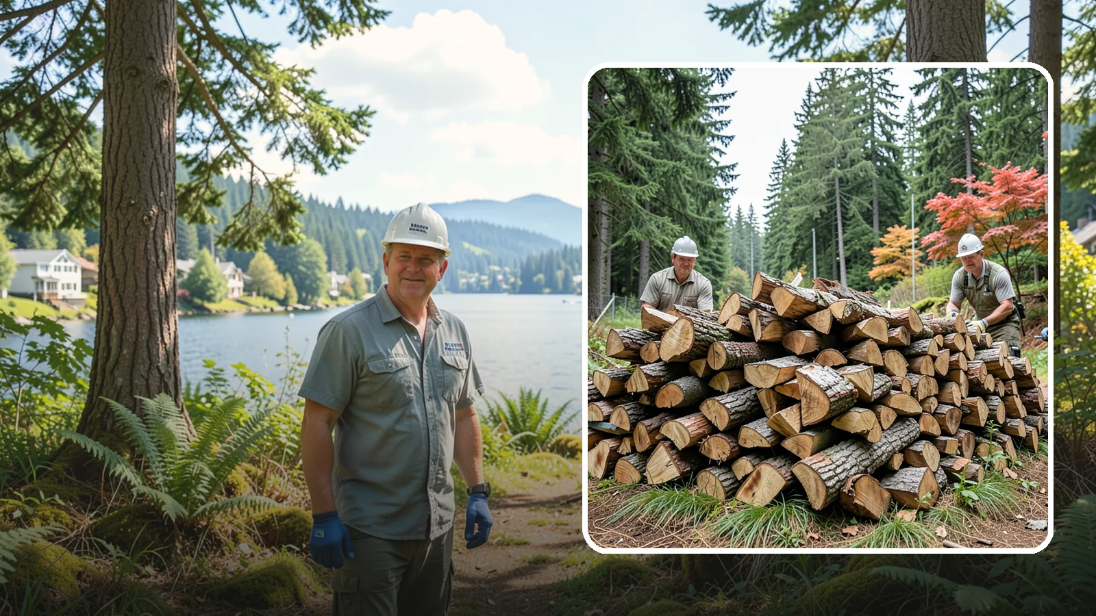 Three Cord Firewood in Milton, King County, WA - Three full cords of seasoned firewood for the heaviest home heating and long-season demand.