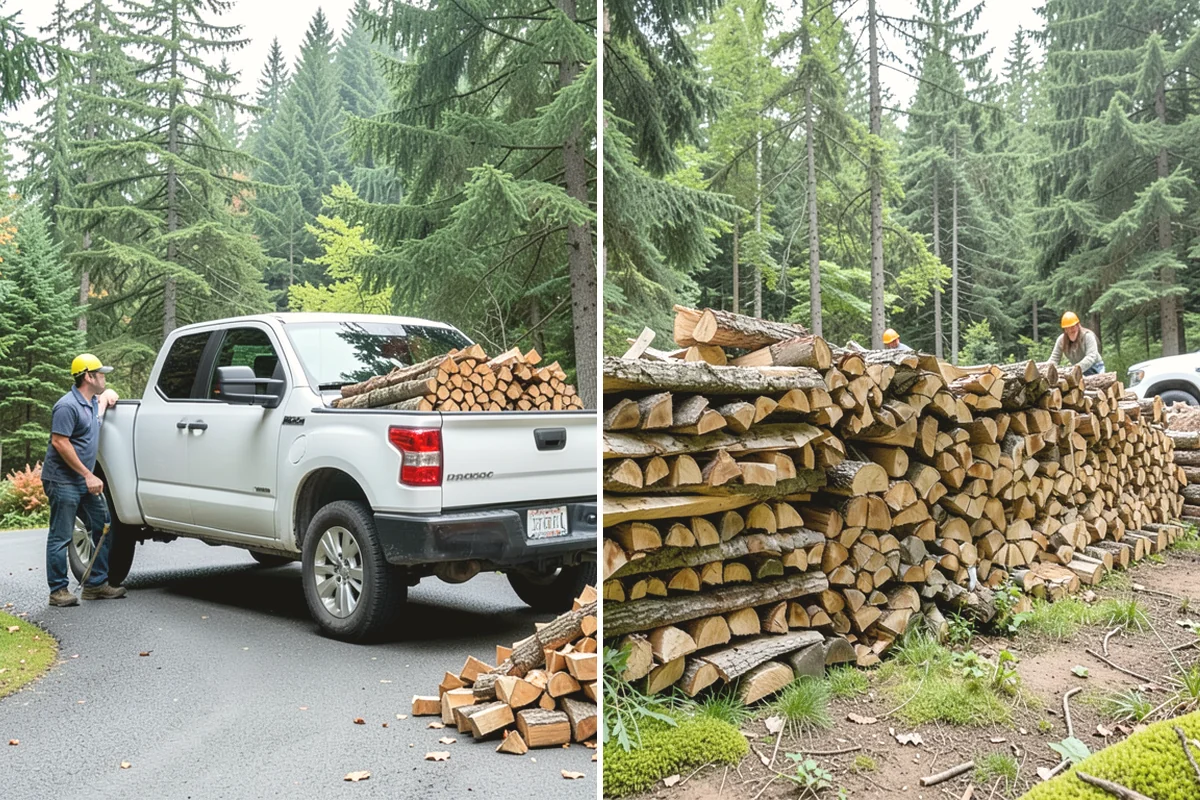 Three Cord Firewood in Monroe, Snohomish County, WA - Confirm your three-cord order and access details