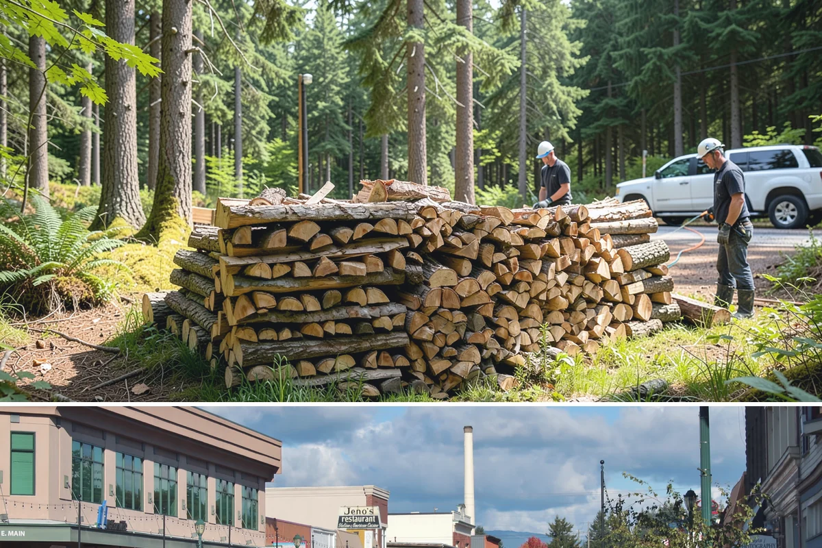 Three Cord Firewood in Monroe, Snohomish County, WA - Order three cords in late summer to guarantee a full winter's reserve before demand peaks.