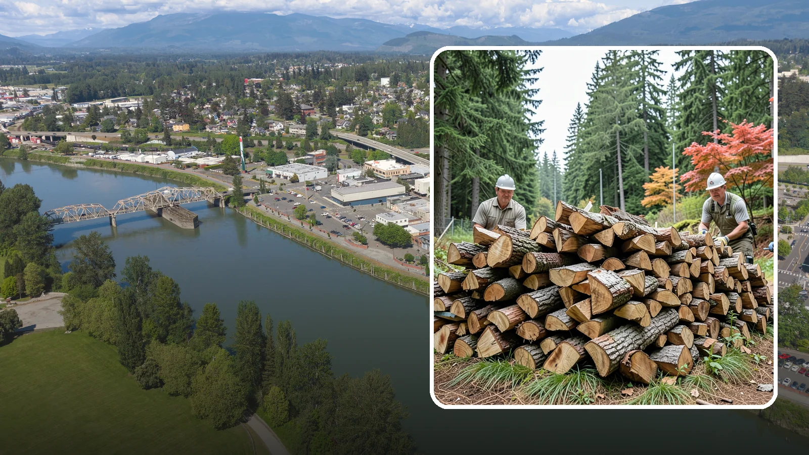 Three Cord Firewood in Mount Vernon, Skagit County, WA - Three full cords of seasoned firewood for the heaviest home heating and long-season demand.