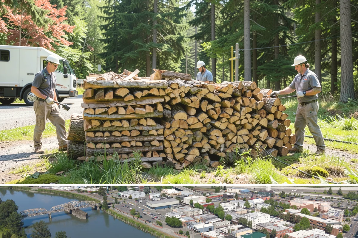 Three Cord Firewood in Mount Vernon, Skagit County, WA - Order three cords in late summer to guarantee a full winter's reserve before demand peaks.