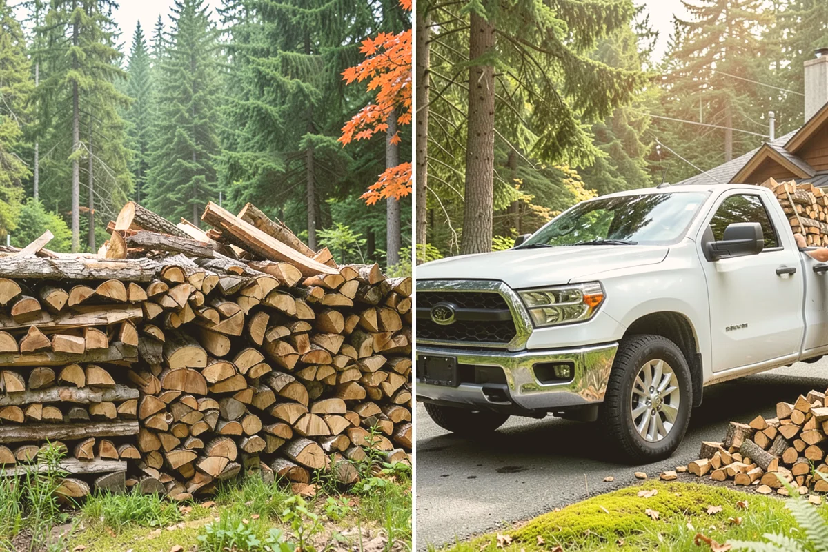 Three Cord Firewood in Newcastle, King County, WA - Confirm your three-cord order and access details