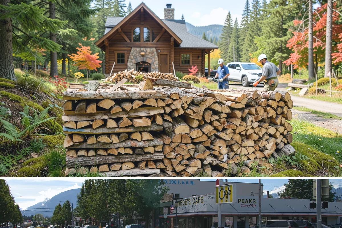 Three Cord Firewood in North Bend, King County, WA - Order three cords in late summer to guarantee a full winter's reserve before demand peaks.