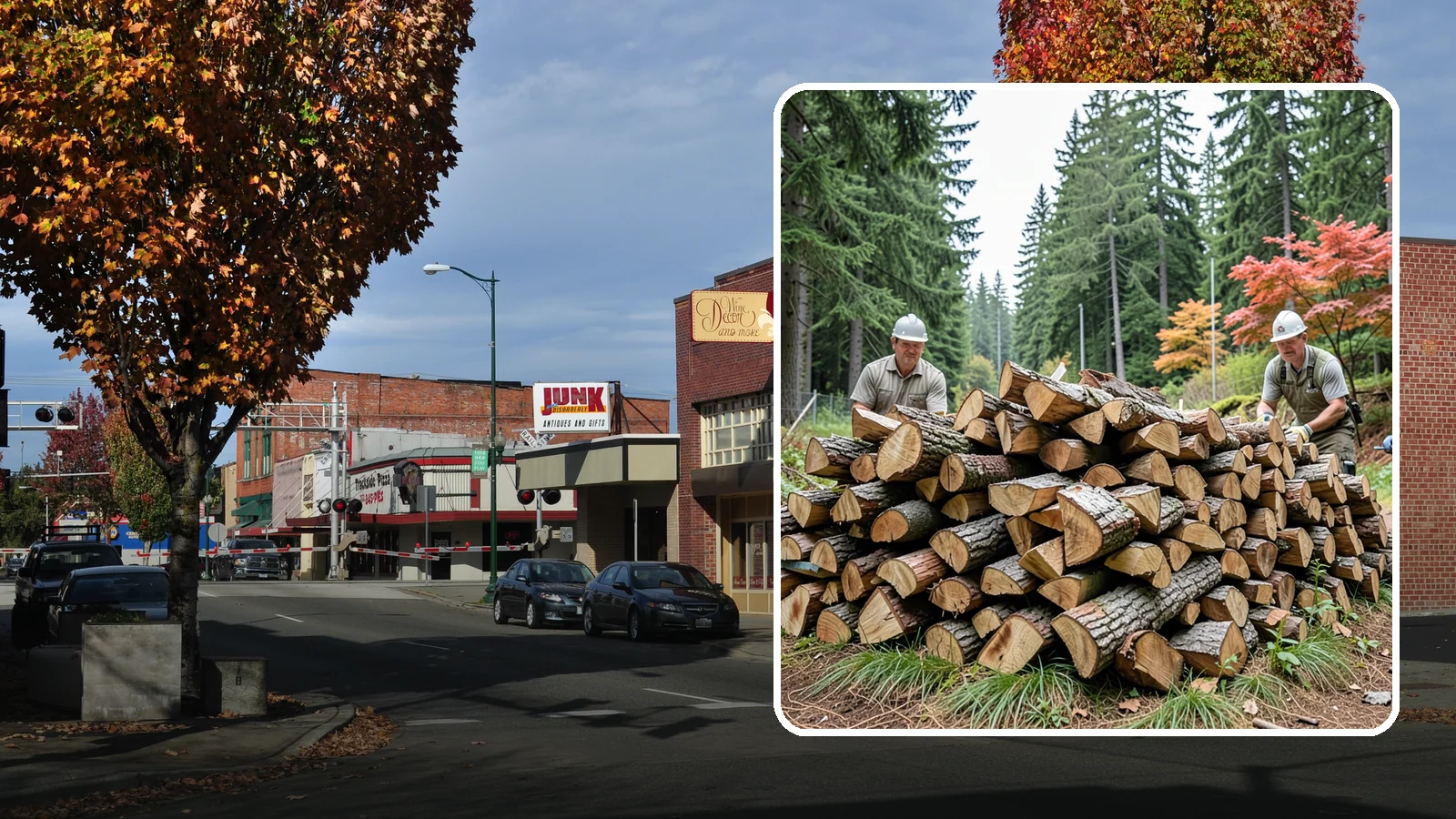Three Cord Firewood in Puyallup, Pierce County, WA - Three full cords of seasoned firewood for the heaviest home heating and long-season demand.