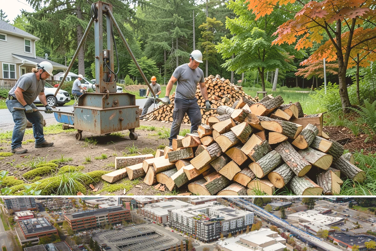 Three Cord Firewood in Redmond, King County, WA - Order three cords in late summer to guarantee a full winter's reserve before demand peaks.