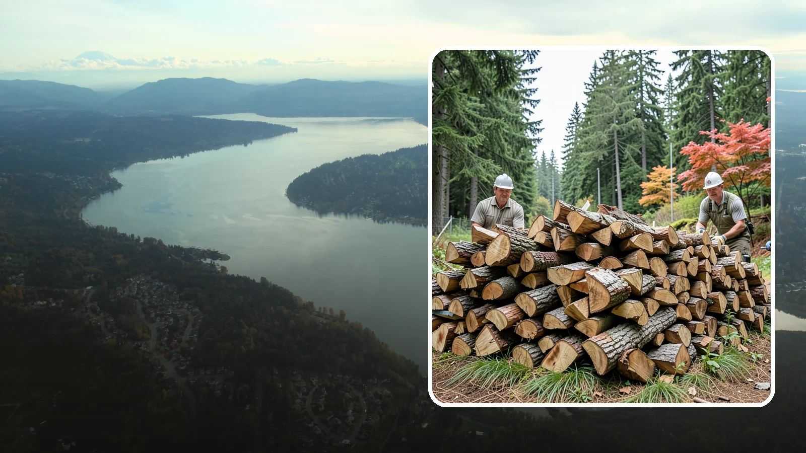 Three Cord Firewood in Sammamish, King County, WA - Three full cords of seasoned firewood for the heaviest home heating and long-season demand.