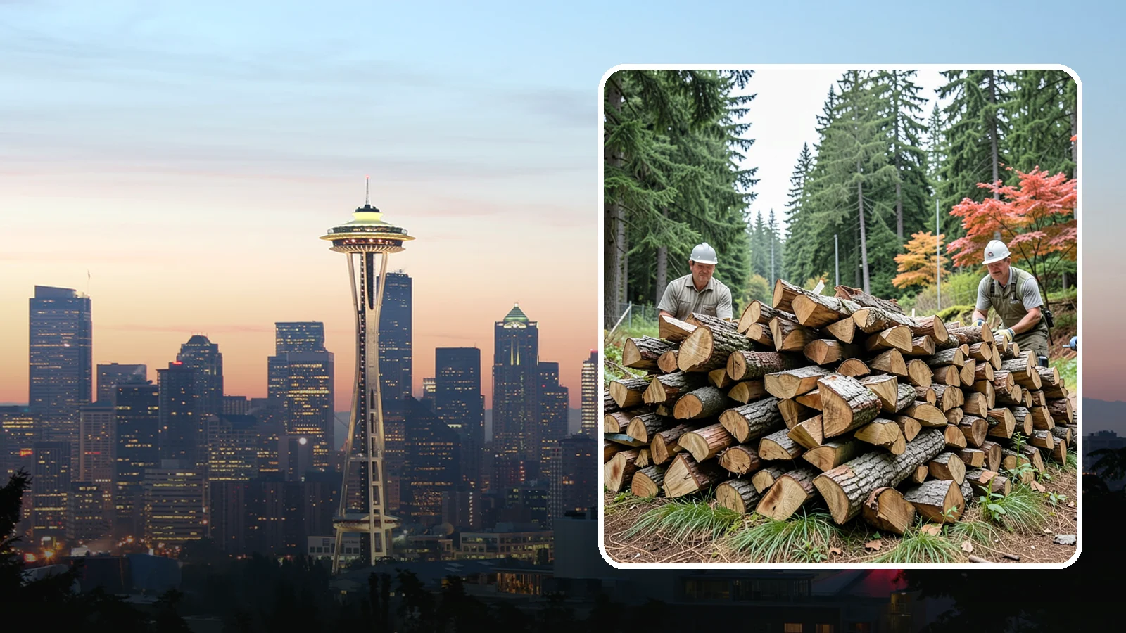 Three Cord Firewood in Seattle, King County, WA - Three full cords of seasoned firewood for the heaviest home heating and long-season demand.