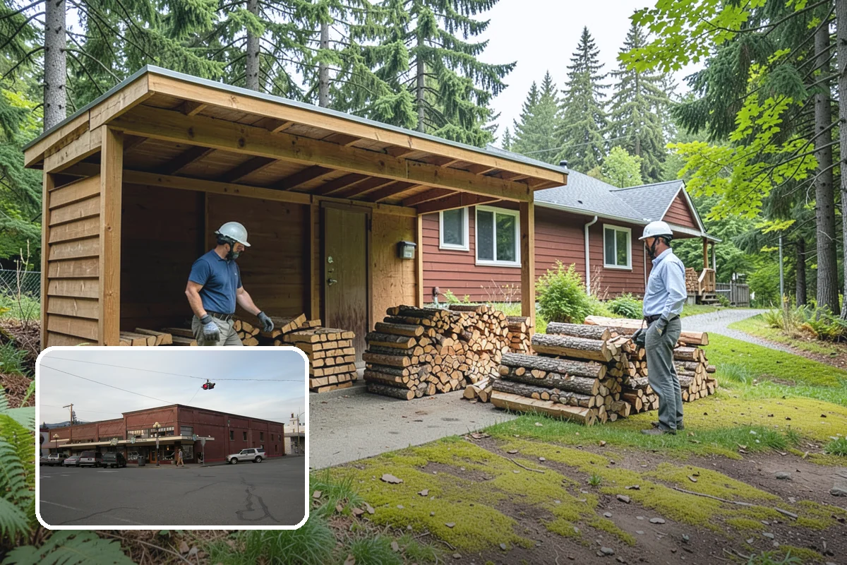 Three Cord Firewood in Sedro-Woolley, Skagit County, WA - A deep reserve for whole-winter wood heating