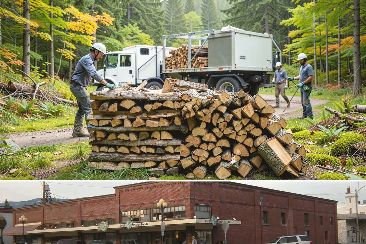 Three Cord Firewood in Sedro-Woolley, Skagit County, WA - Order three cords in late summer to guarantee a full winter's reserve before demand peaks.