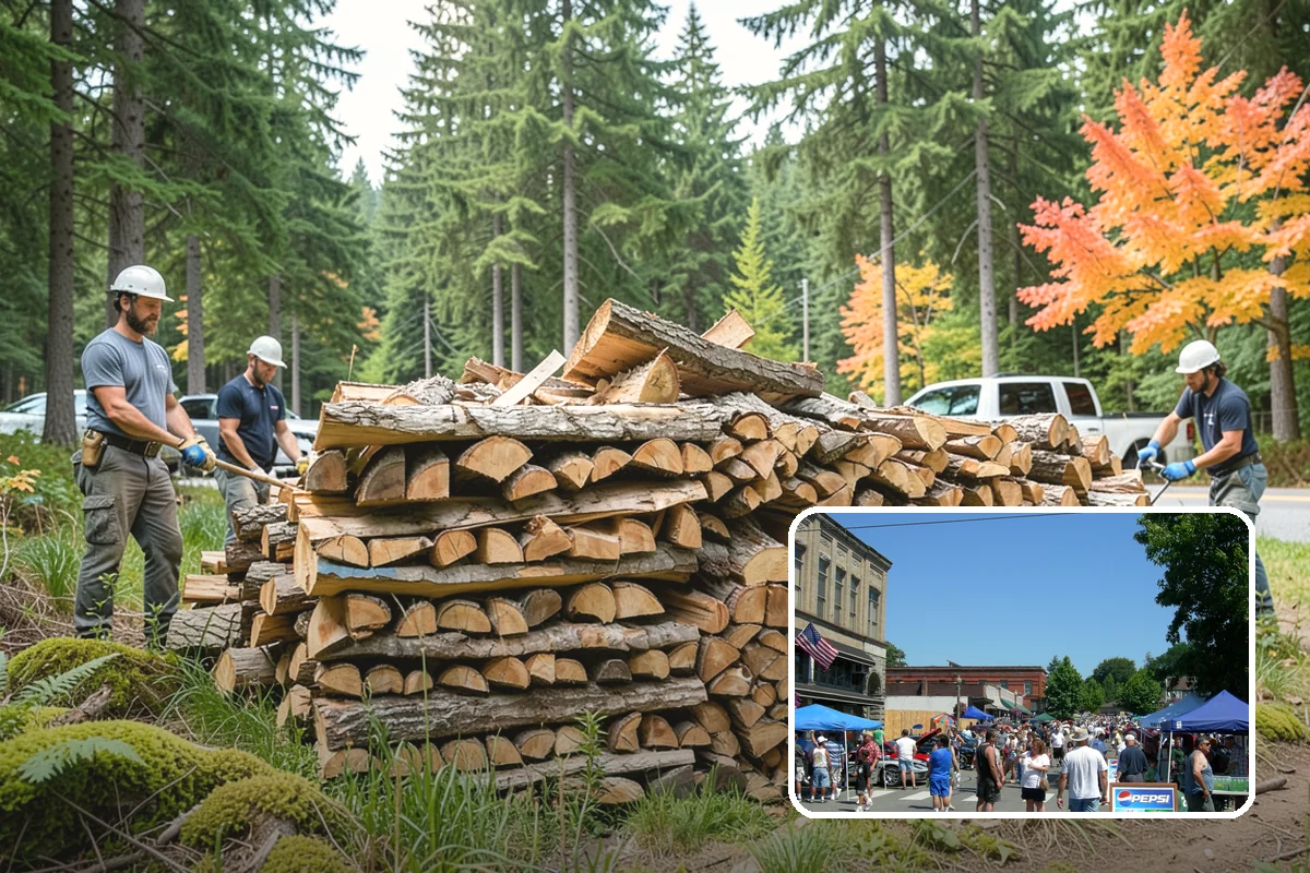 Three Cord Firewood in Snohomish, Snohomish County, WA - A deep reserve for whole-winter wood heating