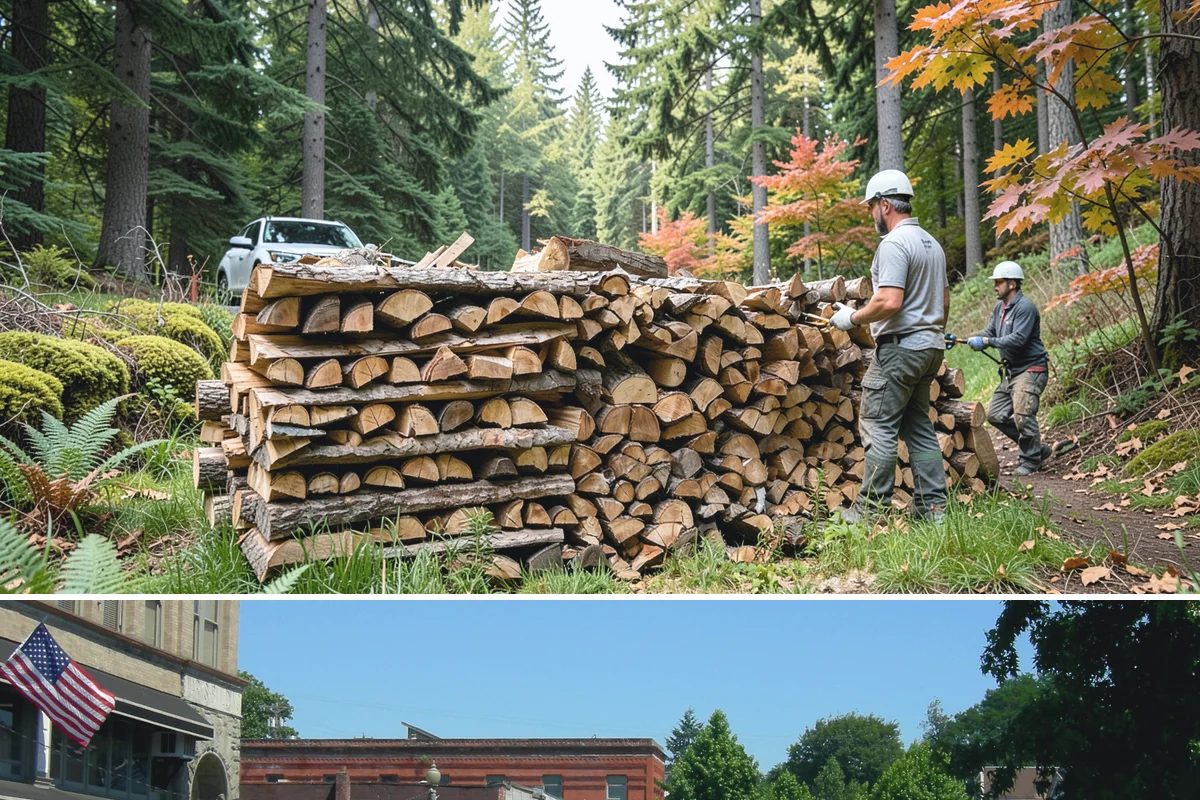 Three Cord Firewood in Snohomish, Snohomish County, WA - Order three cords in late summer to guarantee a full winter's reserve before demand peaks.