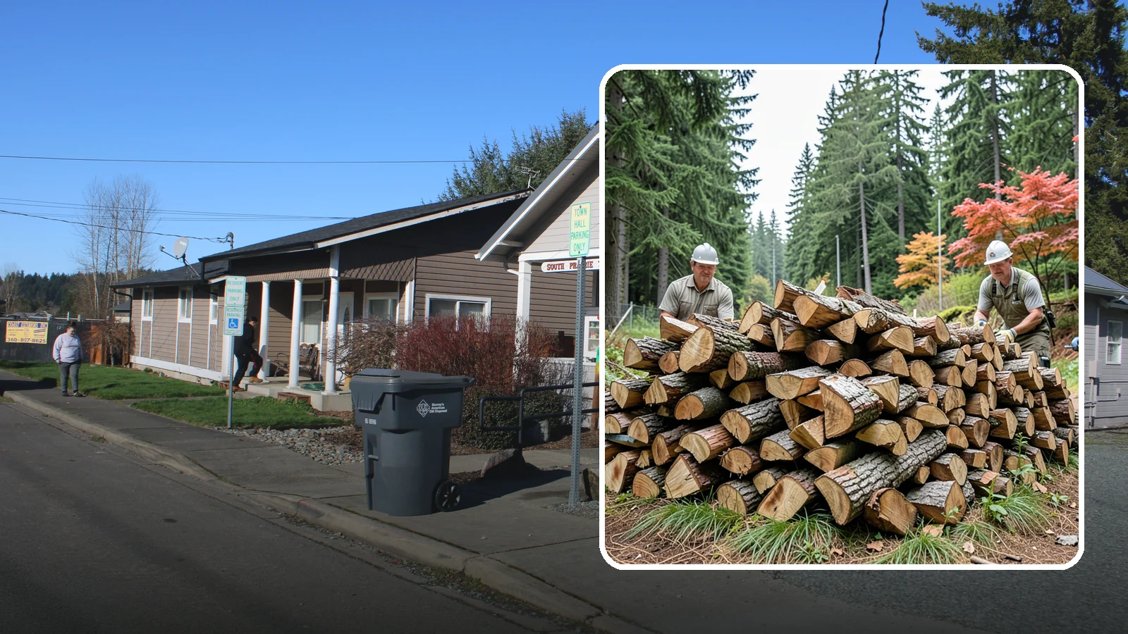 Three Cord Firewood in South Prairie, Pierce County, WA - Three full cords of seasoned firewood for the heaviest home heating and long-season demand.