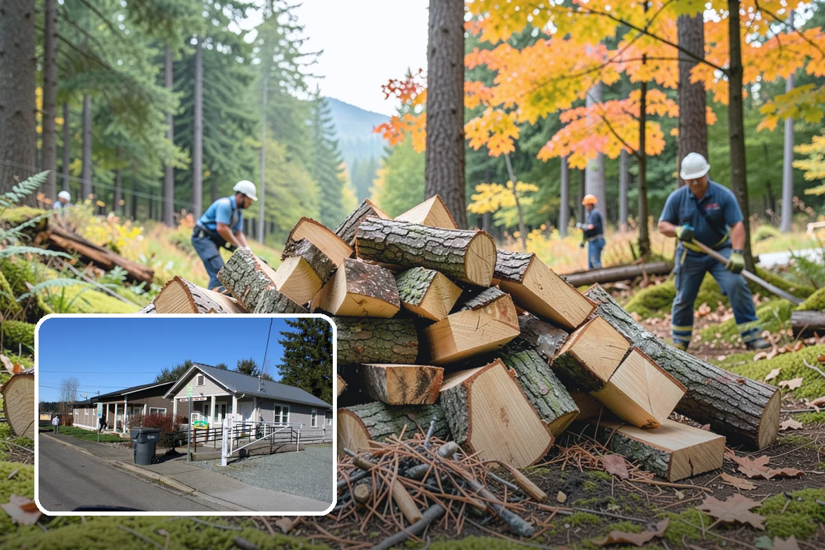 Three Cord Firewood in South Prairie, Pierce County, WA - A deep reserve for whole-winter wood heating