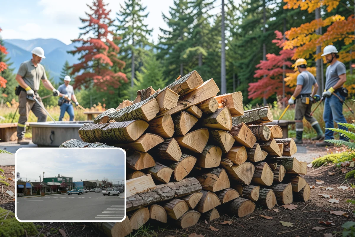 Three Cord Firewood in Stanwood, Snohomish County, WA - A deep reserve for whole-winter wood heating