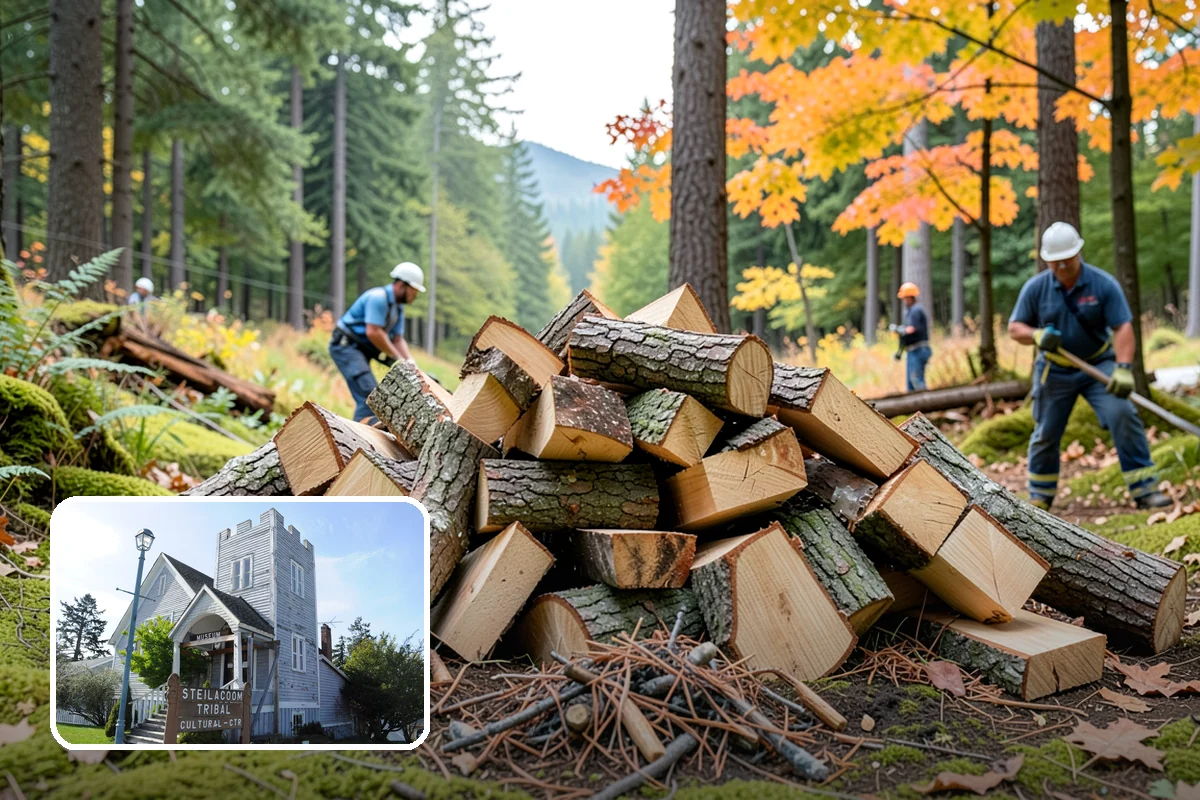 Three Cord Firewood in Steilacoom, Pierce County, WA - A deep reserve for whole-winter wood heating