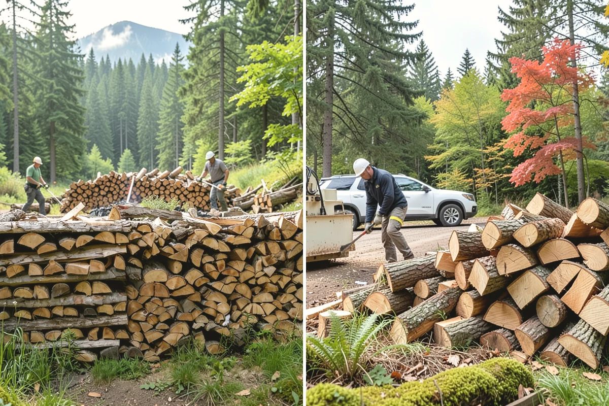 Three Cord Firewood in Steilacoom, Pierce County, WA - Confirm your three-cord order and access details