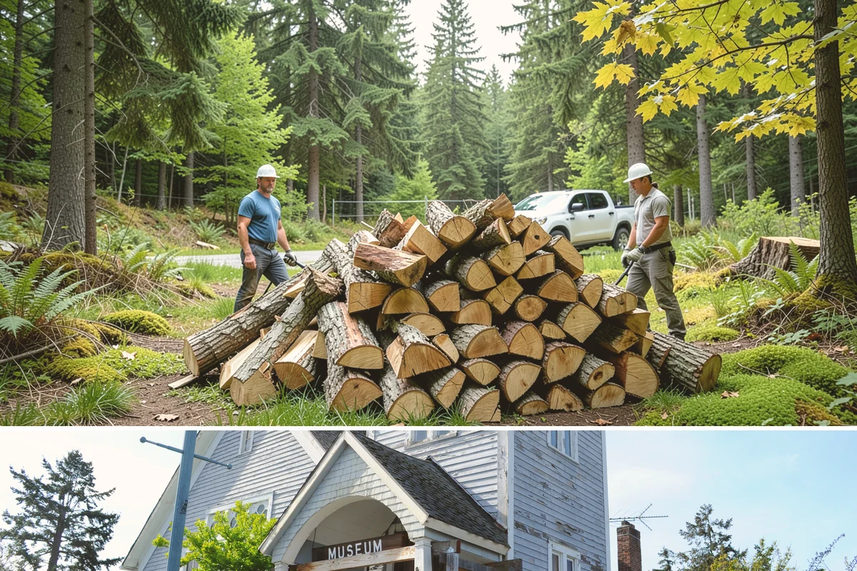 Three Cord Firewood in Steilacoom, Pierce County, WA - Order three cords in late summer to guarantee a full winter's reserve before demand peaks.