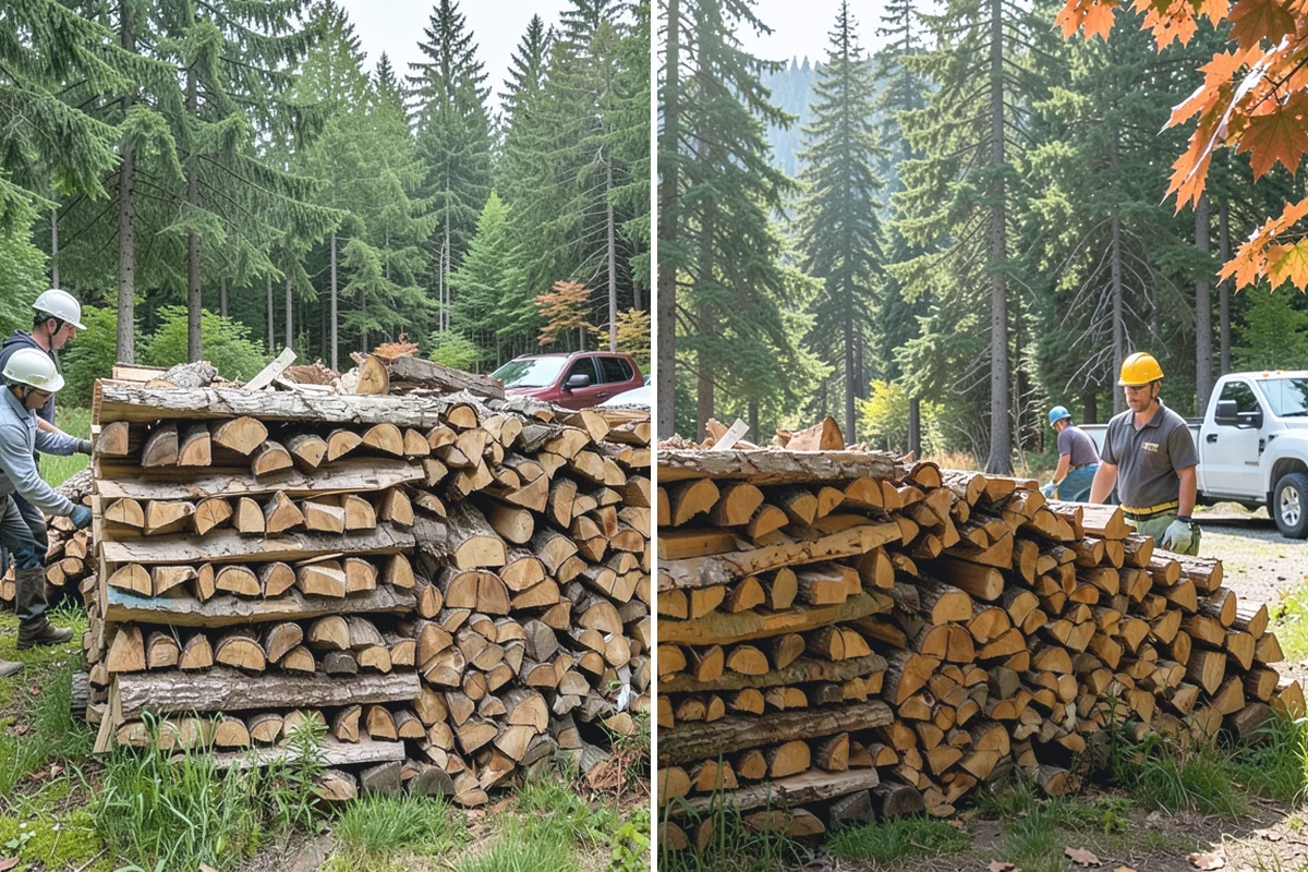 Three Cord Firewood in Sumner, Pierce County, WA - Confirm your three-cord order and access details