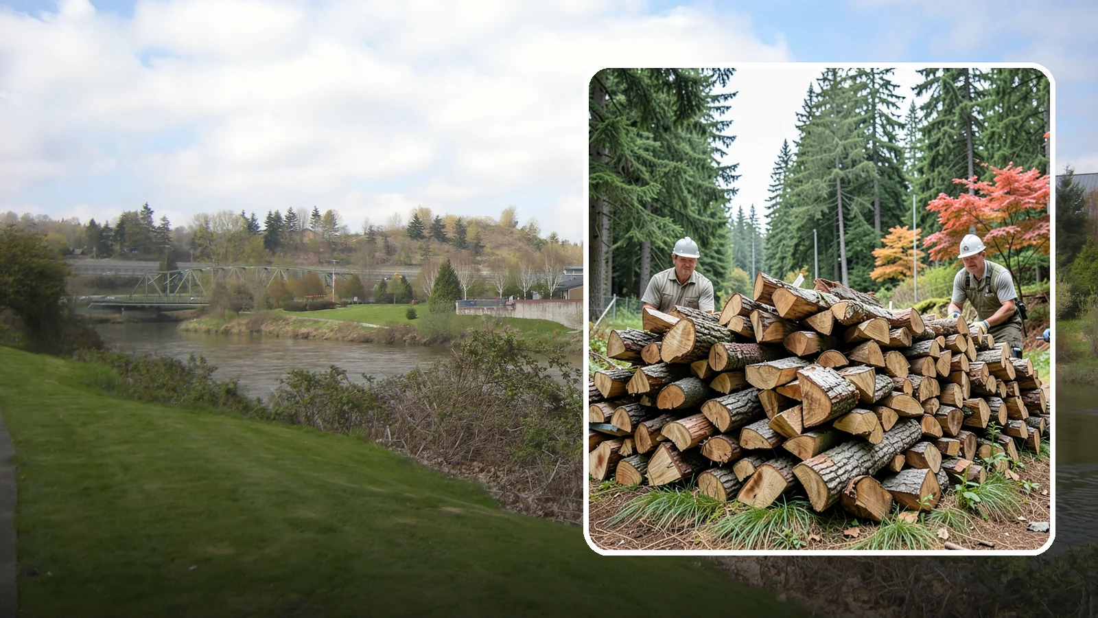 Three Cord Firewood in Tukwila, King County, WA - Three full cords of seasoned firewood for the heaviest home heating and long-season demand.