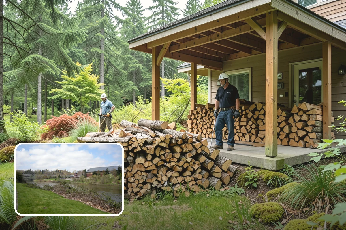 Three Cord Firewood in Tukwila, King County, WA - A deep reserve for whole-winter wood heating