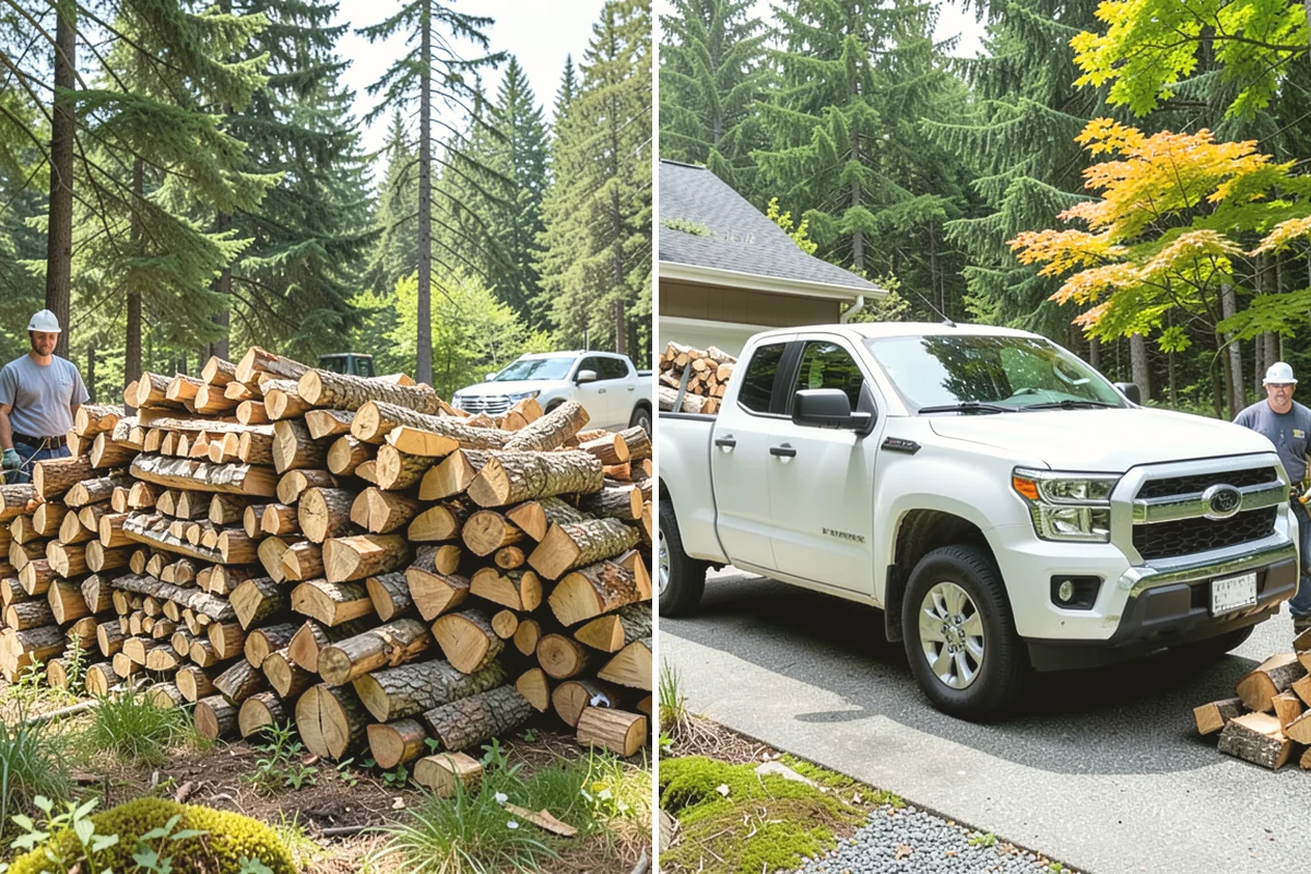 Three Cord Firewood in University Place, Pierce County, WA - Confirm your three-cord order and access details