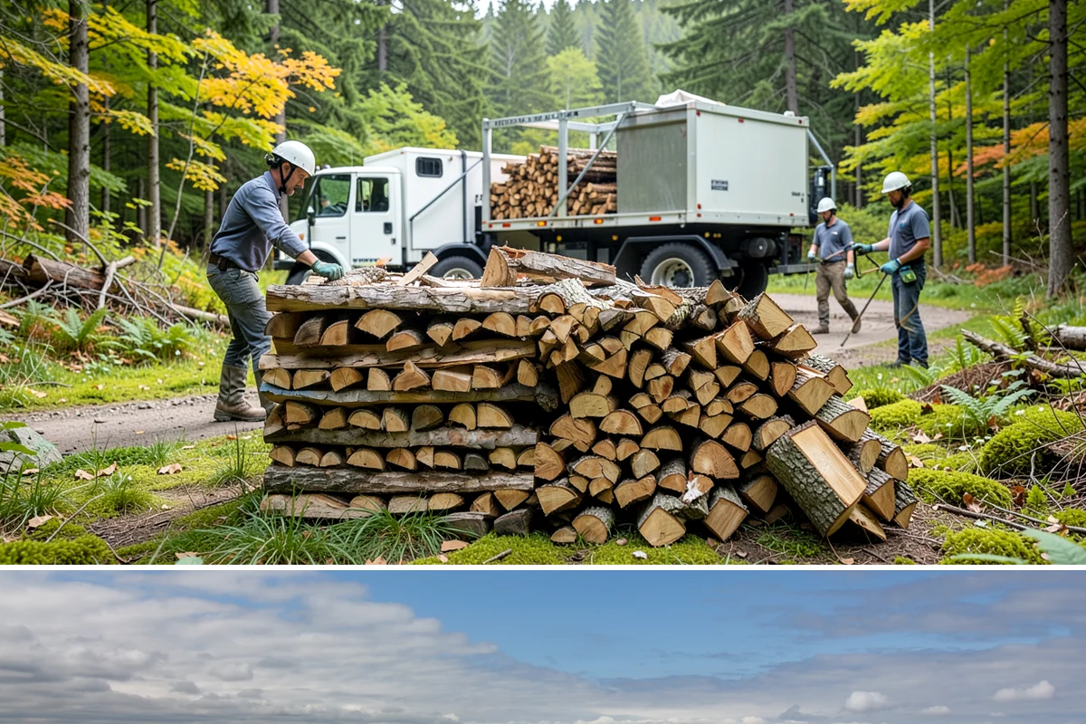 Three Cord Firewood in University Place, Pierce County, WA - Order three cords in late summer to guarantee a full winter's reserve before demand peaks.