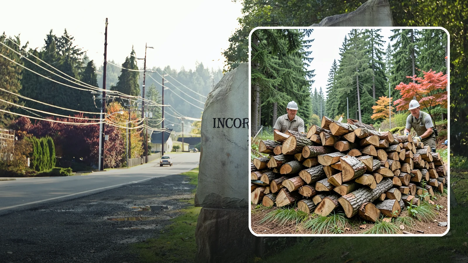 Three Cord Firewood in Wilkeson, Pierce County, WA - Three full cords of seasoned firewood for the heaviest home heating and long-season demand.