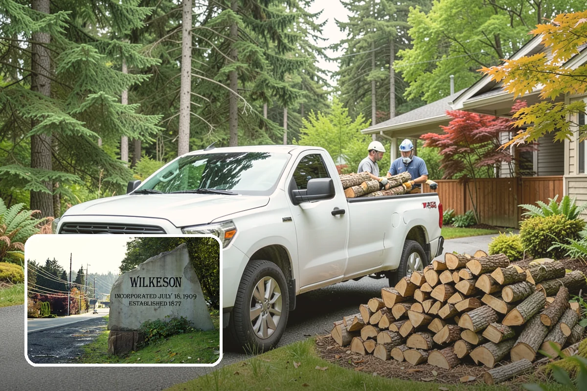 Three Cord Firewood in Wilkeson, Pierce County, WA - A deep reserve for whole-winter wood heating