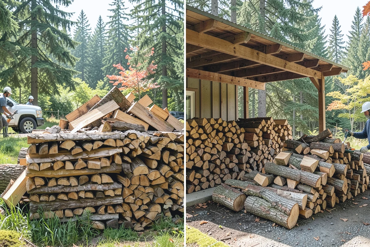 Three Cord Firewood in Wilkeson, Pierce County, WA - Confirm your three-cord order and access details